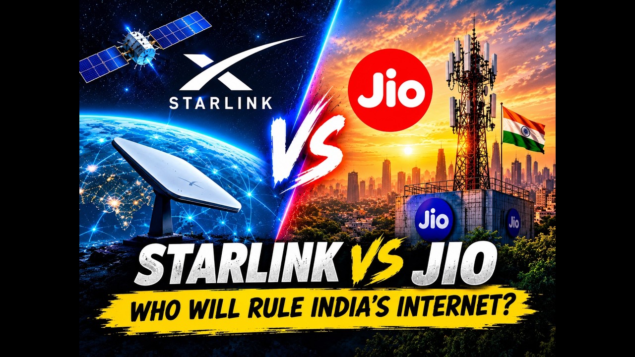 Starlink vs Jio: Who Will Win India&rsquo;s Satellite Internet Race?