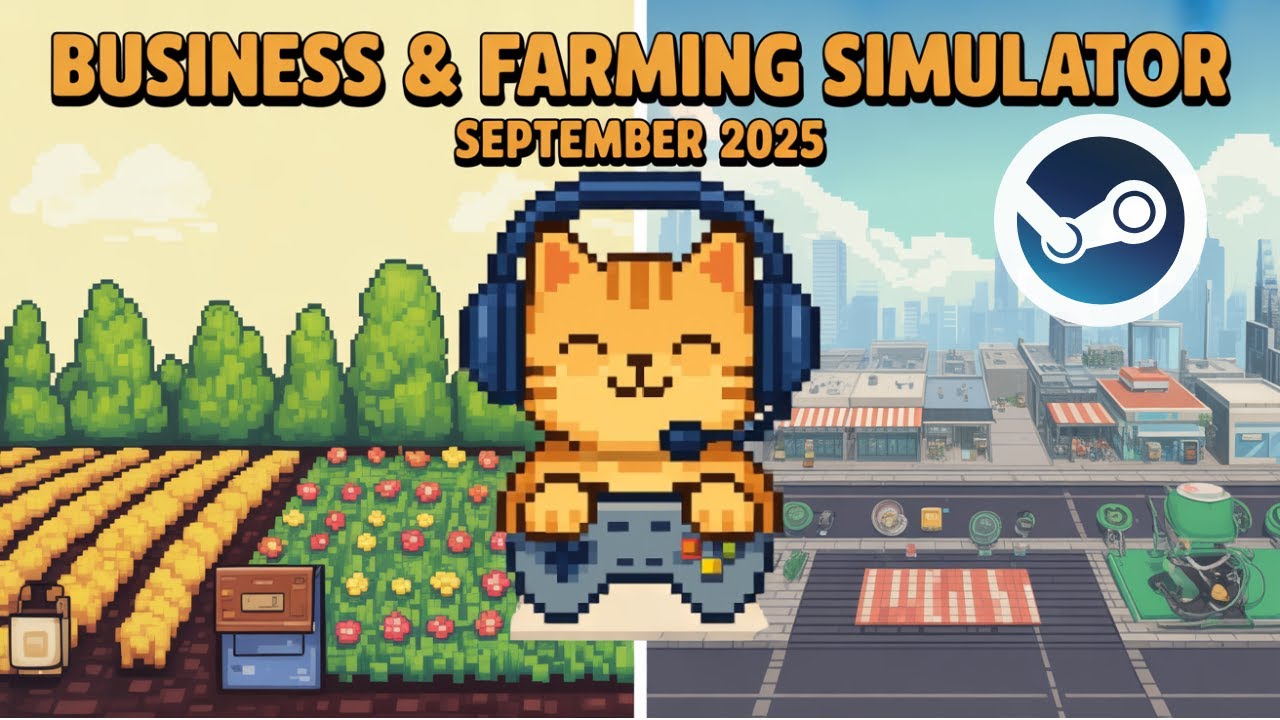 September 2025 Farming & Business Simulator Games (STEAM)