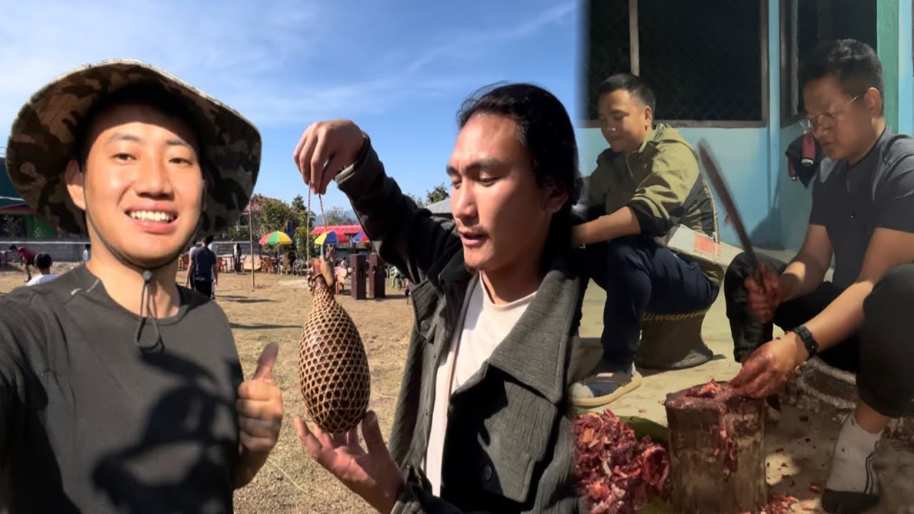 Prepping a Traditional Meat Feast | Galo TRIBE Arunachal Pradesh 🇮🇳