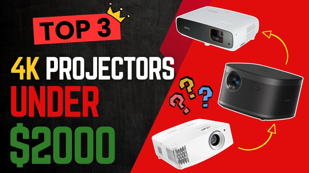 These Best 4K Projectors Under $2000 Are Mind-Blowing 🔥 Top 3 Picks for 2025