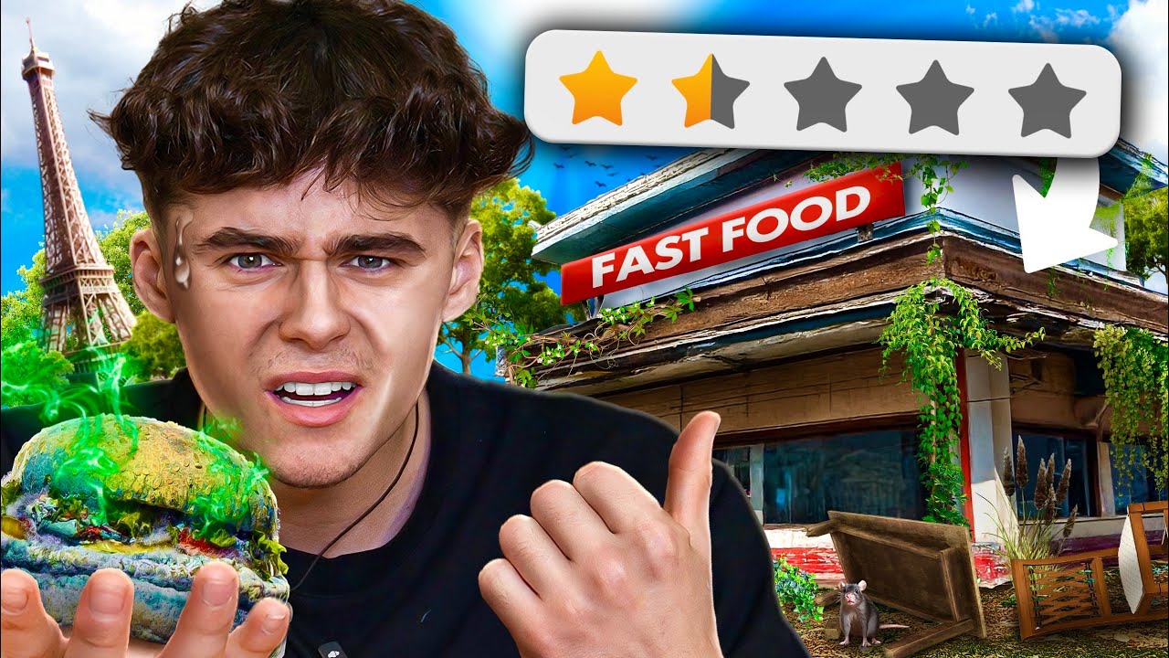 JE TESTE LES PIRES FAST-FOOD DE PARIS ! (Mauvaise idée...)