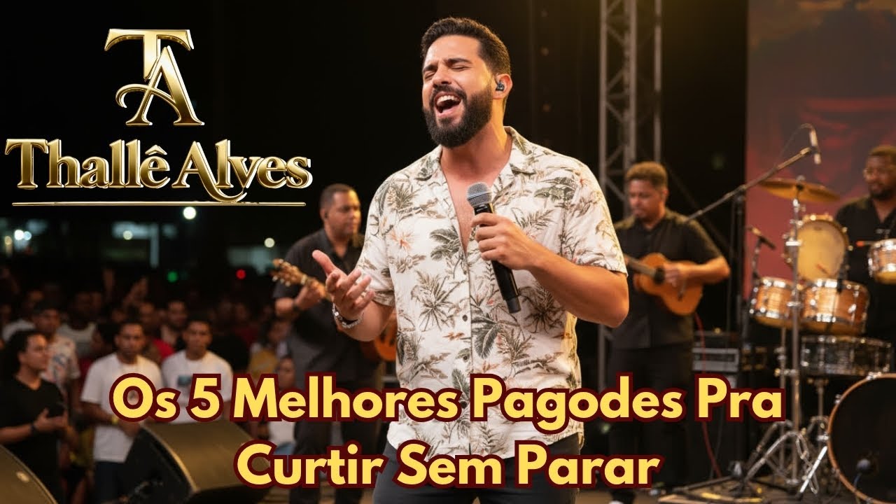 🎶 5 Pagodes Vol-3 Que Vão Fazer Você Cantar Alto | Seleção Thallê Alves 2025