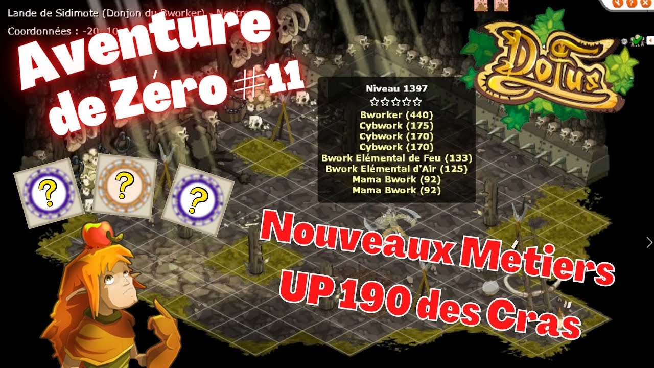 Le MEILLEUR Donjon XP / KAMAS sur DOFUS RETRO - Aventure de zéro #11