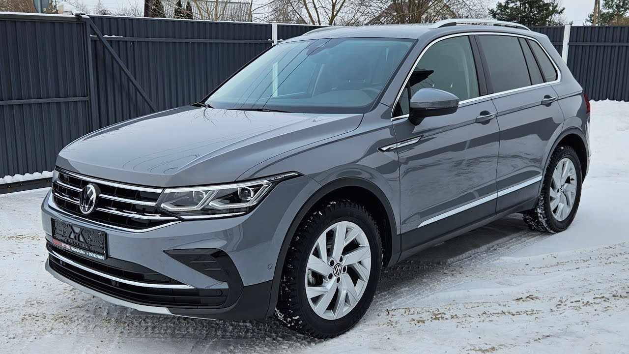 VW Tiguan 2021! Рестайлинг! 1.5 TSi 150 hp DSG7 DQ381! IQ.light, подогревы, фаркоп, запаска, ACC.