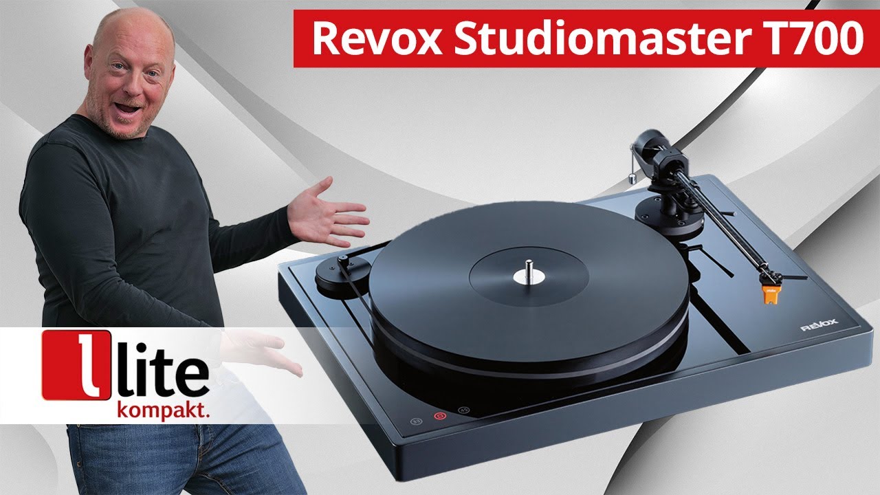 Revox Studiomaster T700 Turntable - inkl. Phono-Vorverstärker und High End-Pickup
