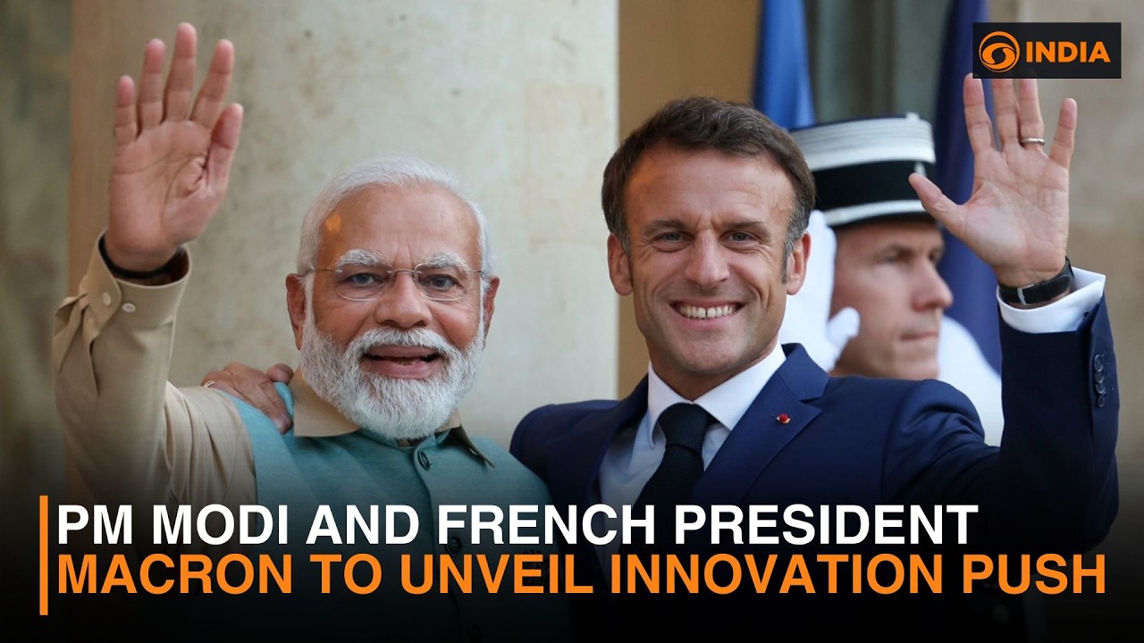 PM Modi and Macron to unveil innovation push