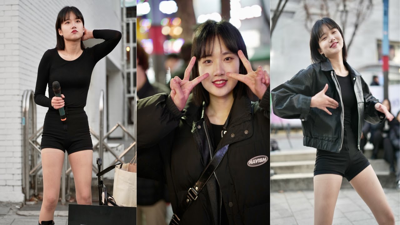23.12.03  HongDaeBusking 댄스팀 movement 현진 직캠 몰아보기 ( 끝까지 꼭 보세요 !!! ) By GoodFanCam