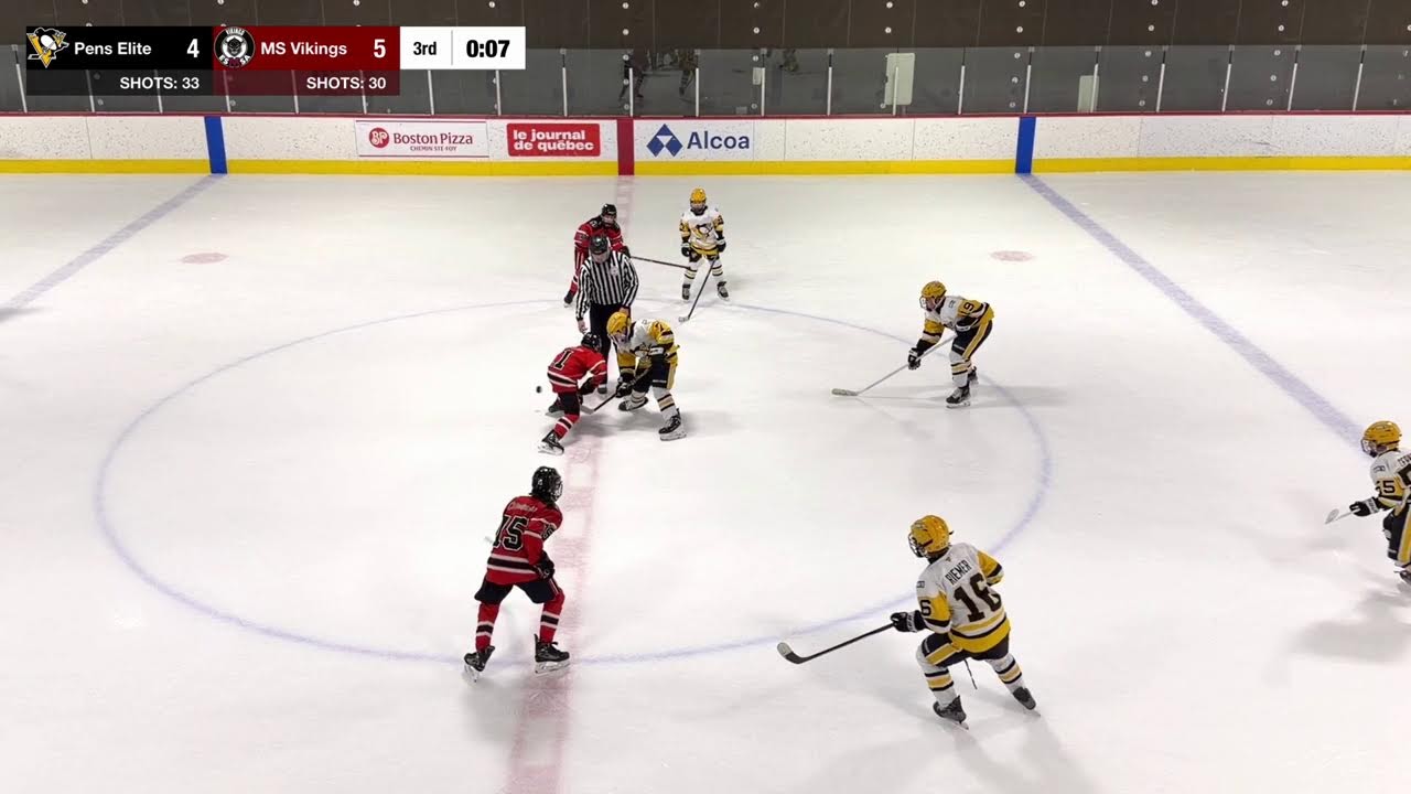 Pittsburgh Penguins Elite vs. Mont Sainte Anne Ecole Vikings