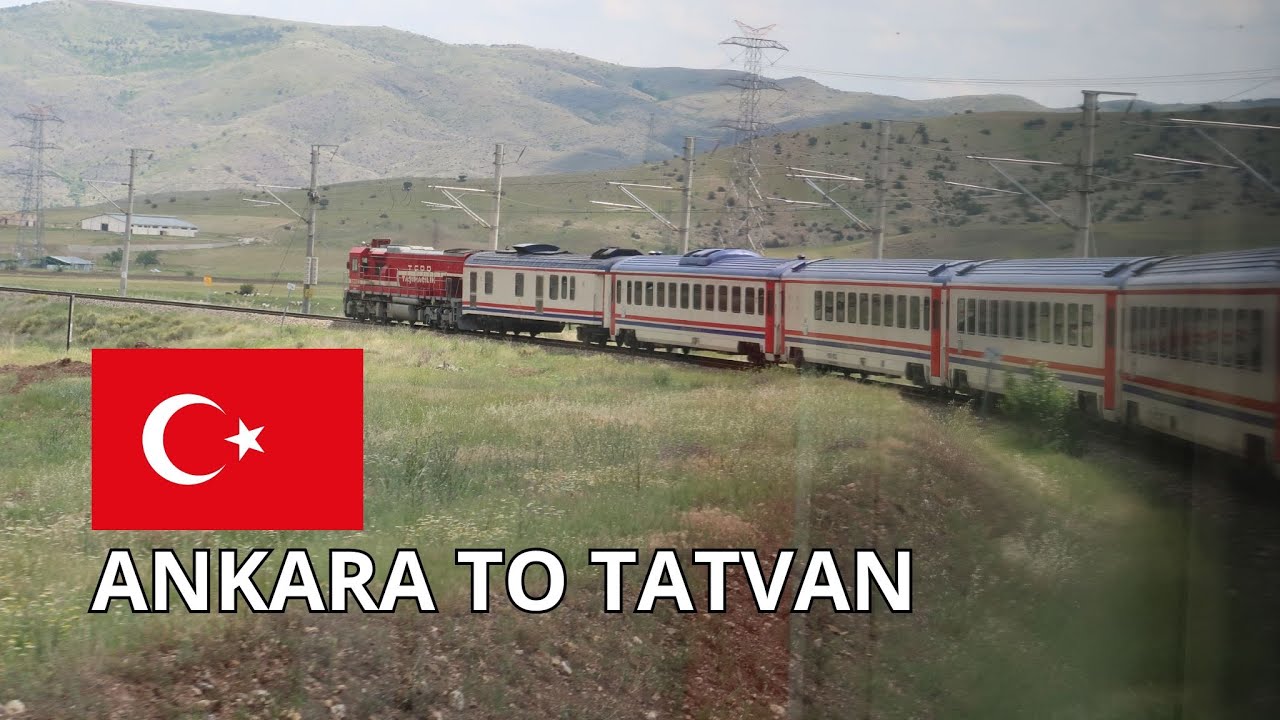 Scenic Ride on Vangolu Ekspresi: Ankara Tatvan Train