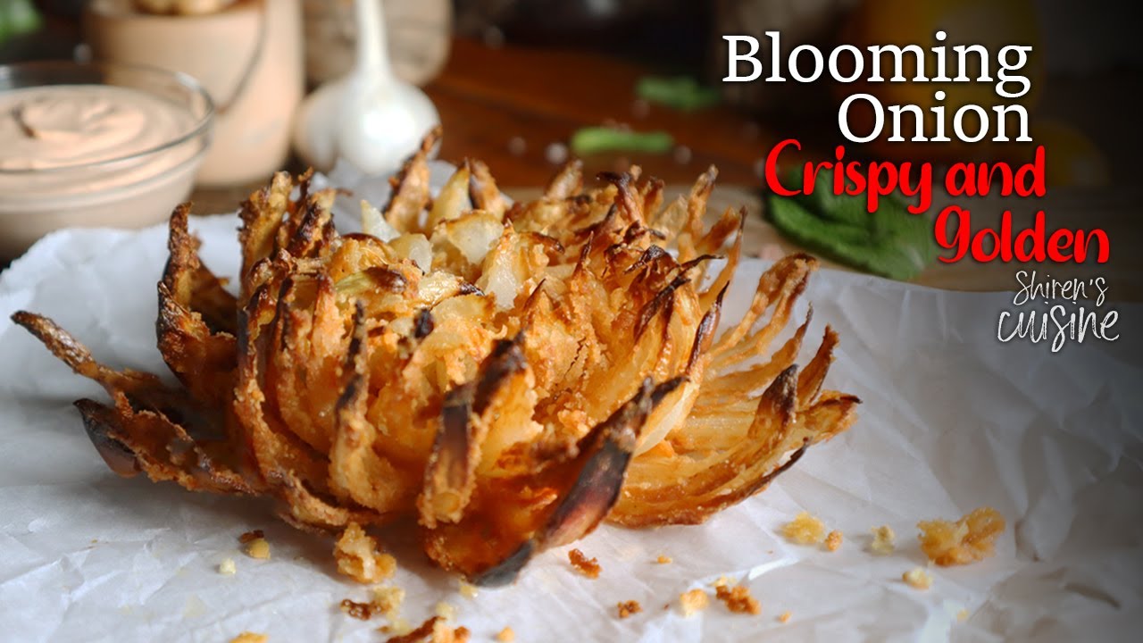 Most Crispy Air Fryer Blooming Onion Recipe
