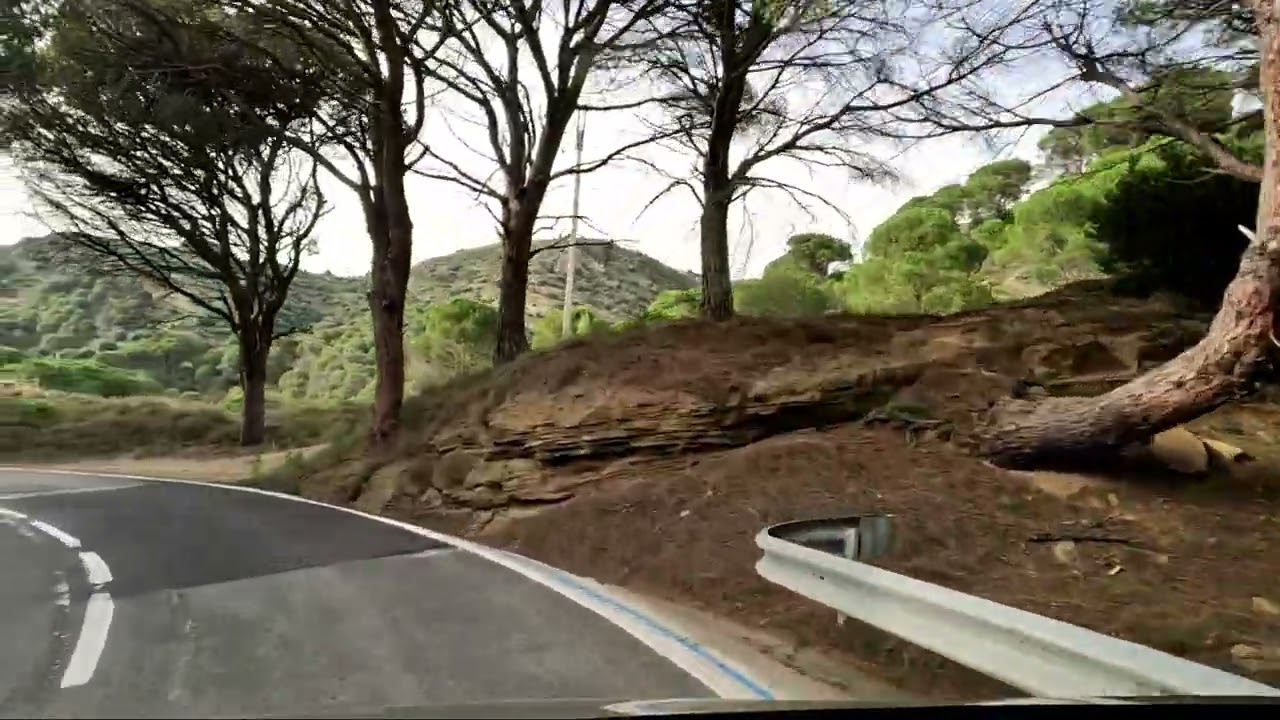 Cadaqués - Port de la Selva - Llançà, Girona GI-613 GI-614 Gi-612. Cap de Creus. #asmr #driving