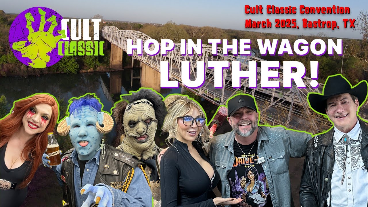 CULT CLASSIC CONVENTION 2025 SPEED WALK! HORROR COSPLAY JOE BOB BRIGGS