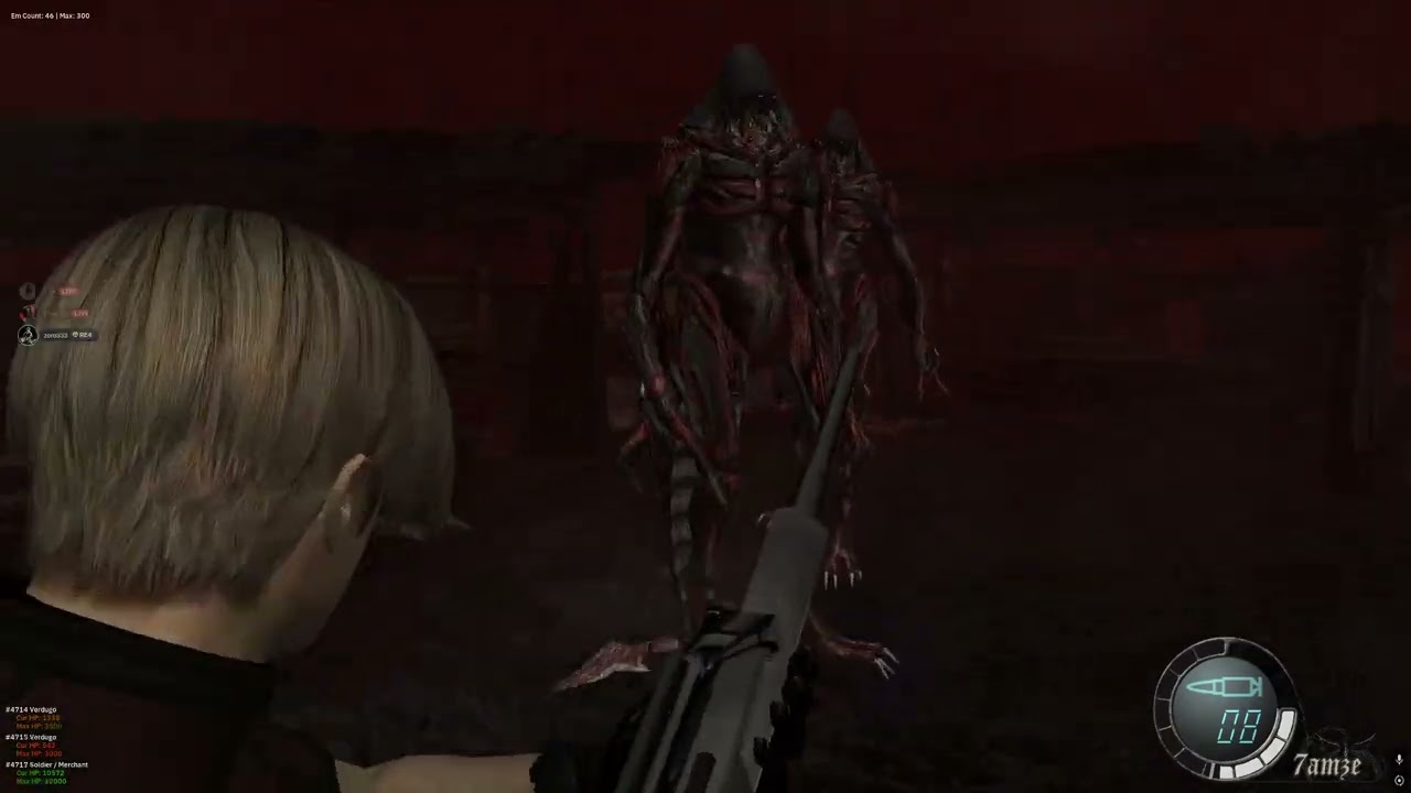 RE4 UHD Welcome To Darkness Hardest Area| NO DAMAGE NO GRENADE