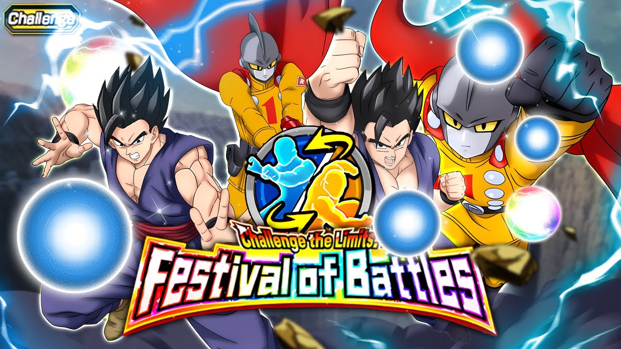 ULTIMATE GOHAN + GAMMA 1 VS. CHALLENGE THE LIMITS! FESTIVAL OF BATTLES! (Dokkan Battle)
