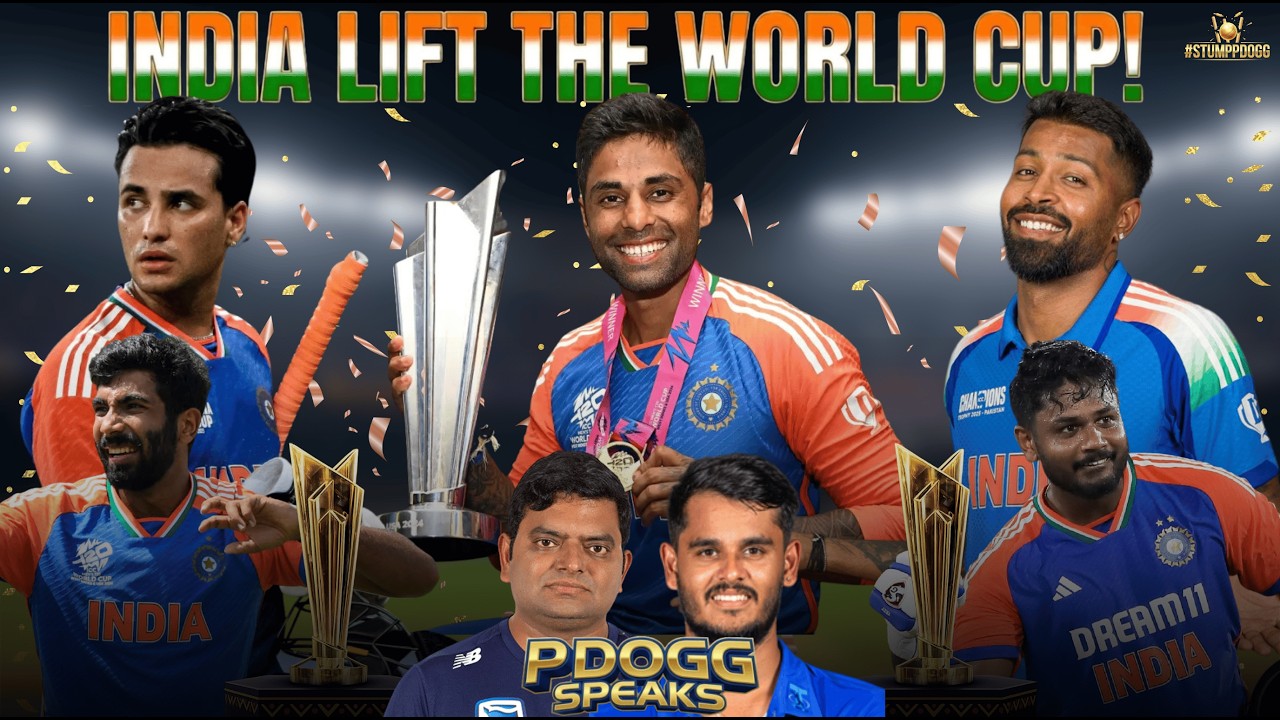 CHAMPIONS! India Defends the World Cup! | IND V NZ Final Review | T20 World Cup | Pdoggspeaks