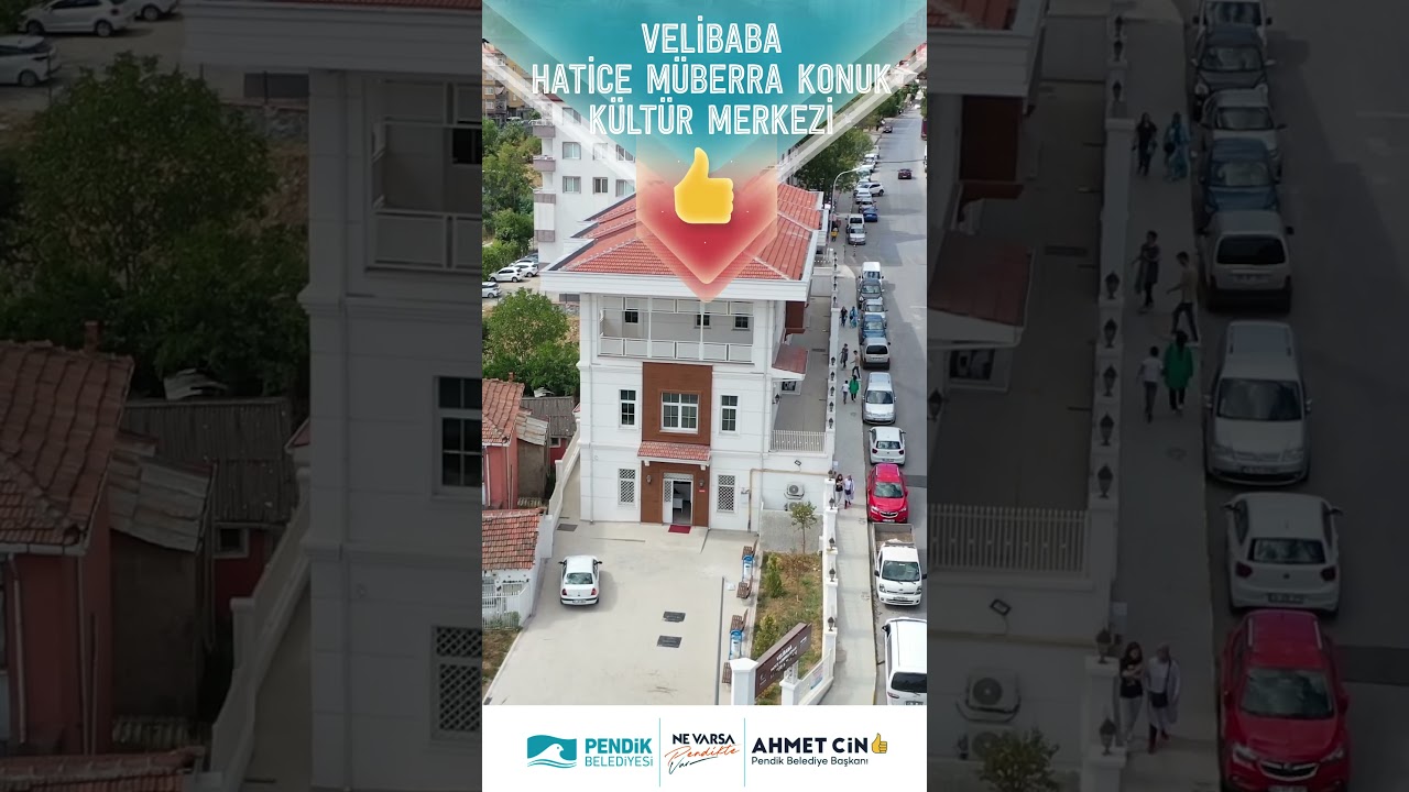 Velibaba Hatice M&uuml;berra Konuk K&uuml;lt&uuml;r Merkezi 👍🏻 #NeVarsaPendikteVar