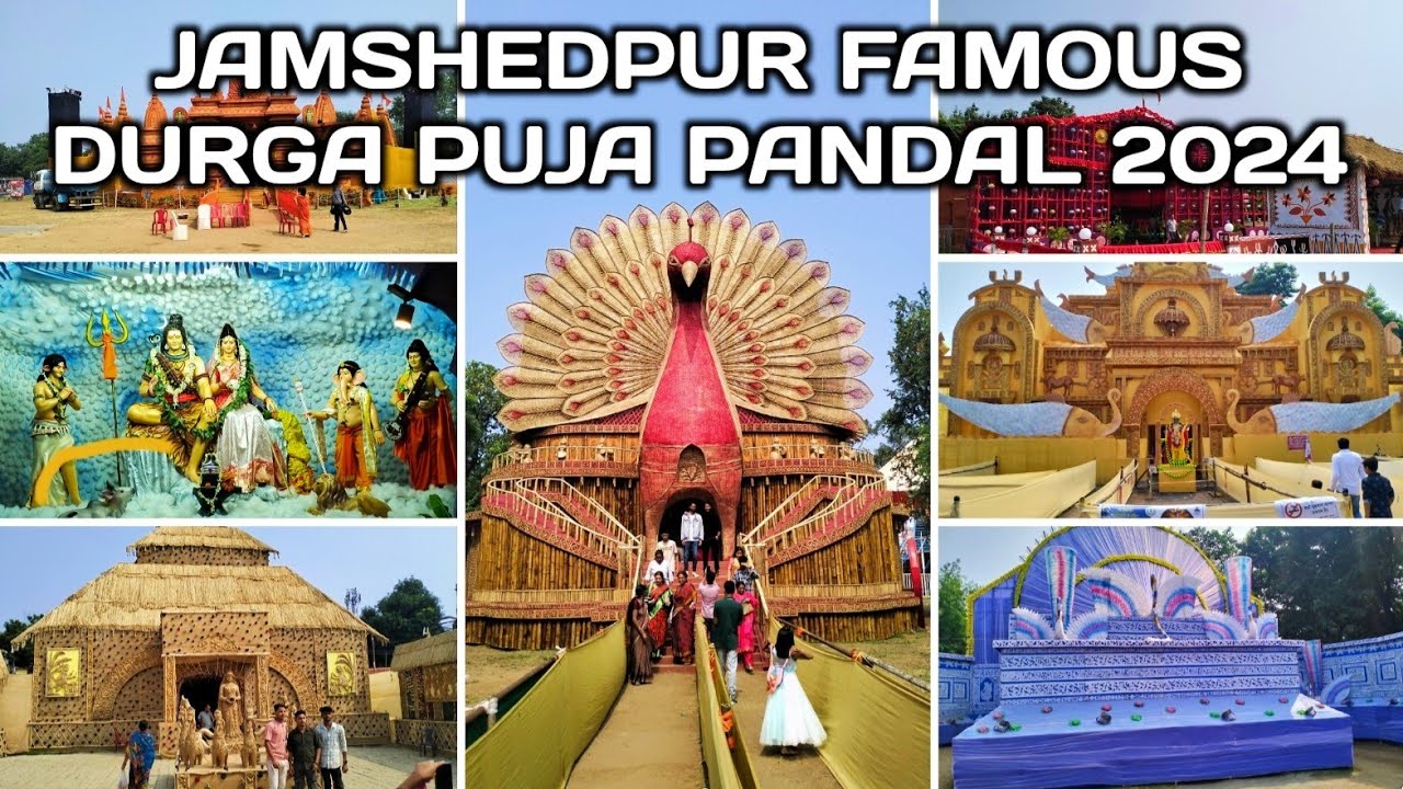 JAMSHEDPUR DURGA PUJA FAMOUS PANDALS 2024 PART-2