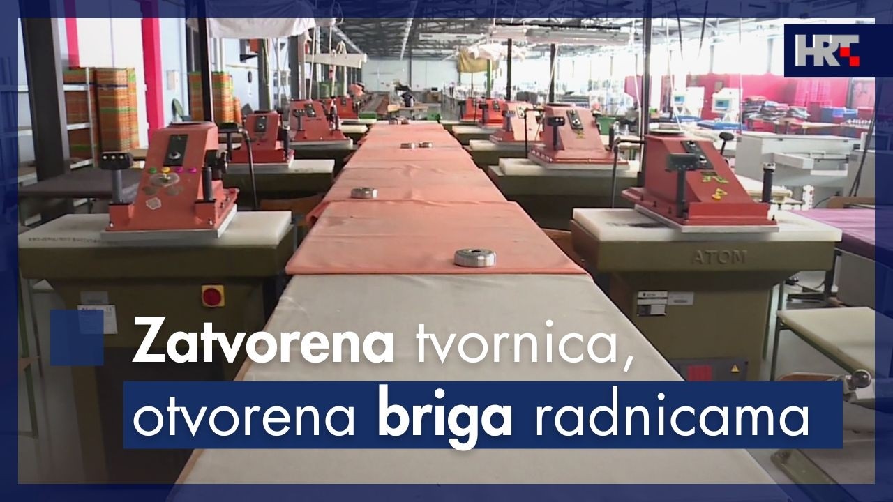 Zatvorena tvornica u Vukovaru: preko 100 radnica bez posla