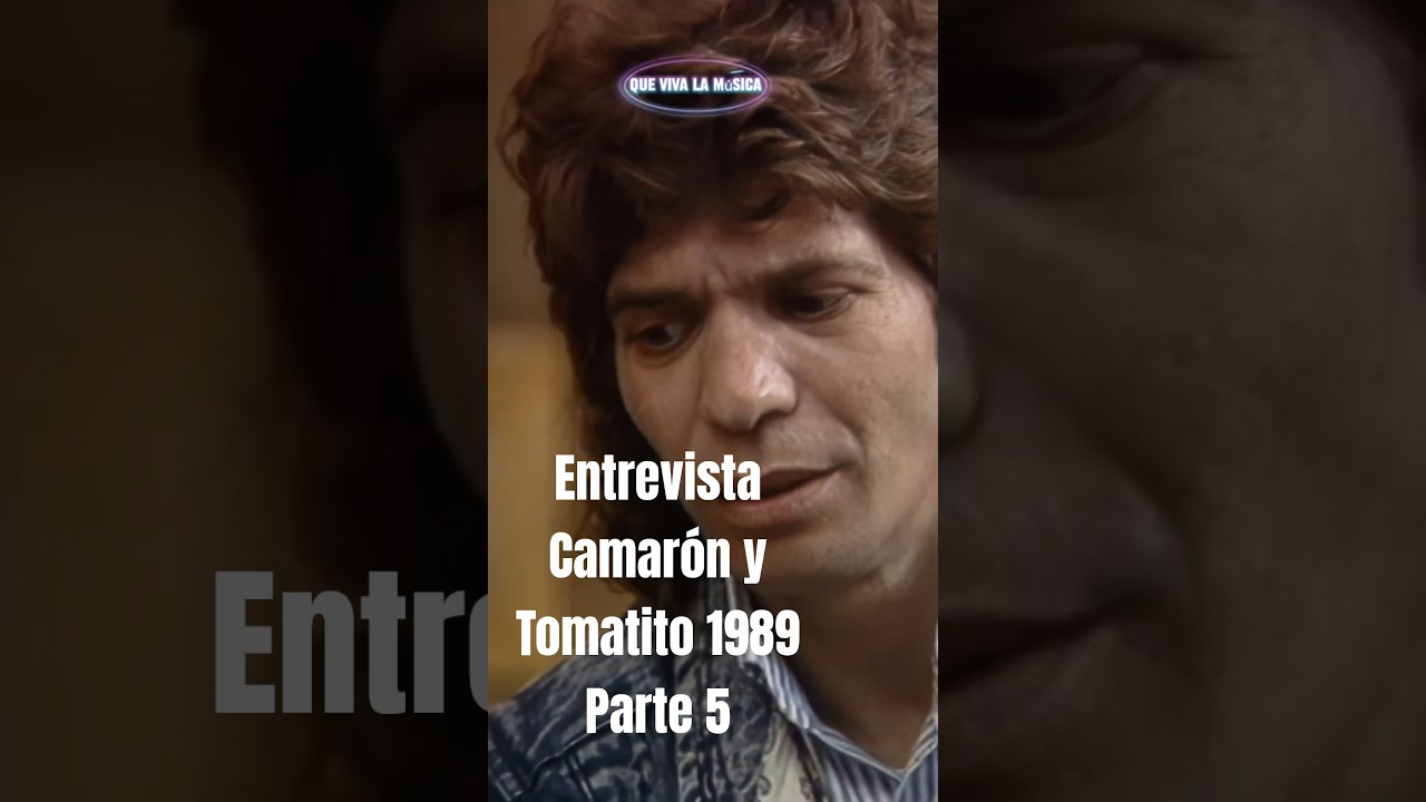 Camarón & Tomatito – Entrevista “Soy Gitano” (1989) | Remaster 4K 