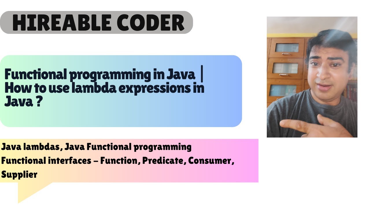 What are Java lambdas and how they help to achieve functional programming in Java ?