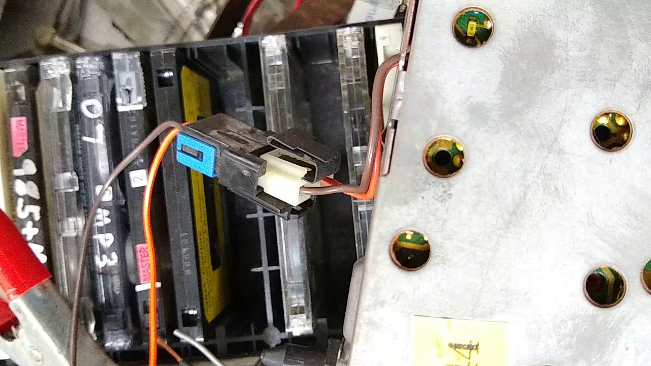 Delco gm broken power button quick fix.