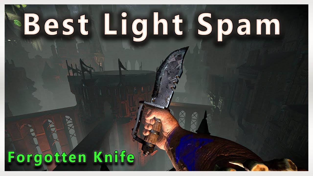 The BEST Knife for Light Spam Builds | Warhammer 40k Darktide