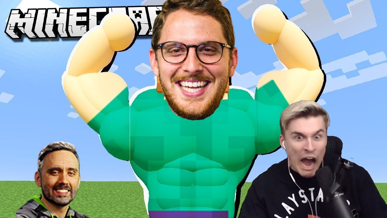 Destroying Knockoff Clint Stevens At Minecraft