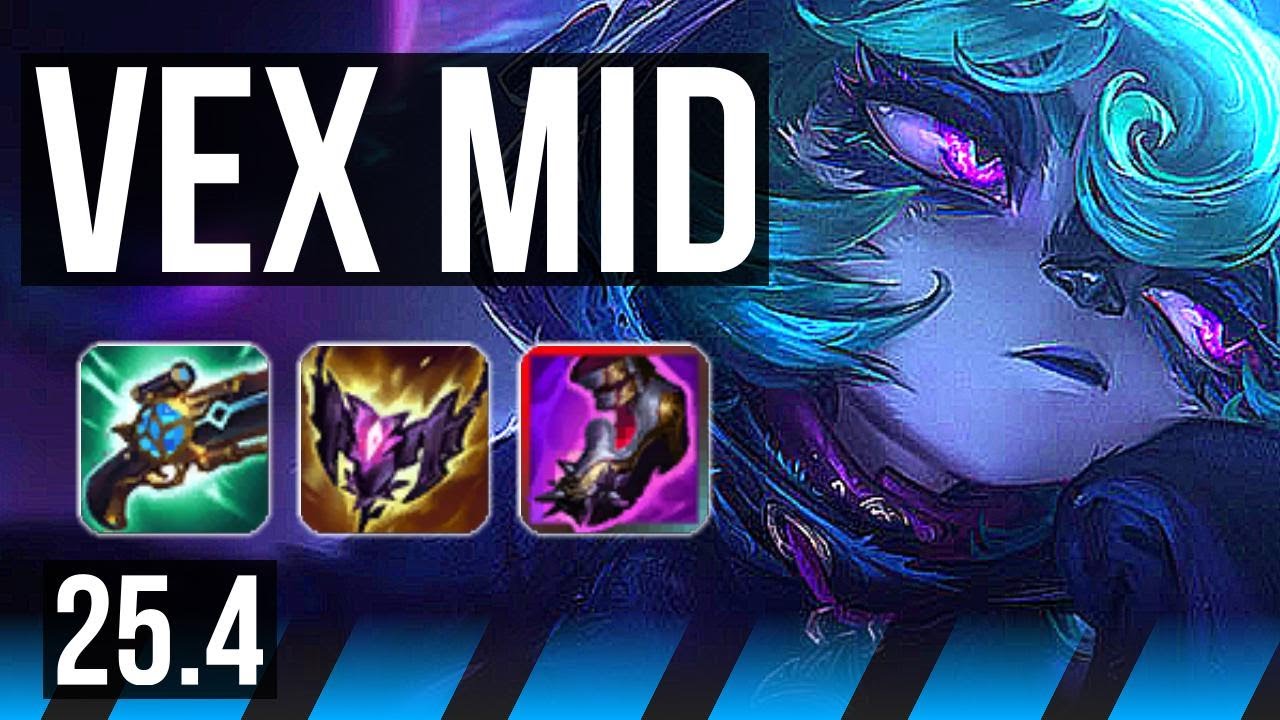 VEX vs AHRI (MID) | 72% winrate, 11/4/11 | KR Master | 25.4
