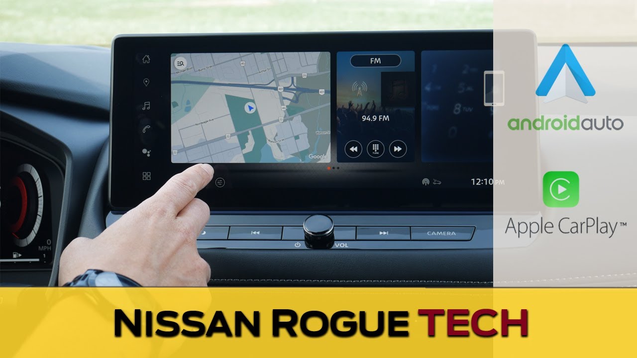 Media Screen in the 2024-2025 Nissan Rogue | Apple CarPlay, Android Auto, Navigation and more!