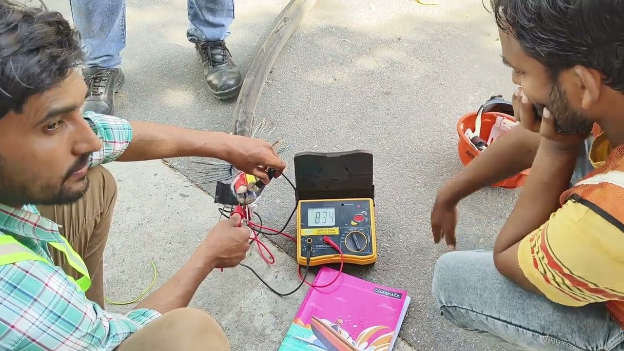 L T cable megger digital insutation  tester 5 kv