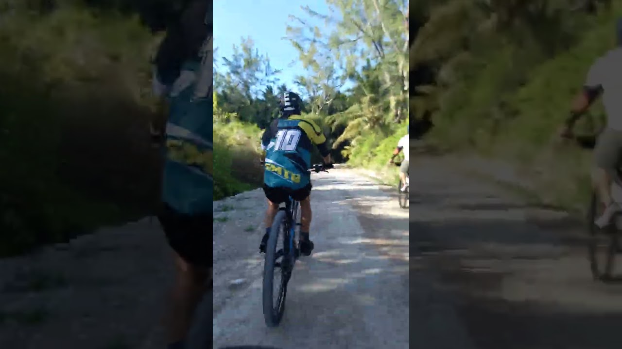 Off Road Bike Trail in Diego Garcia Part 1.