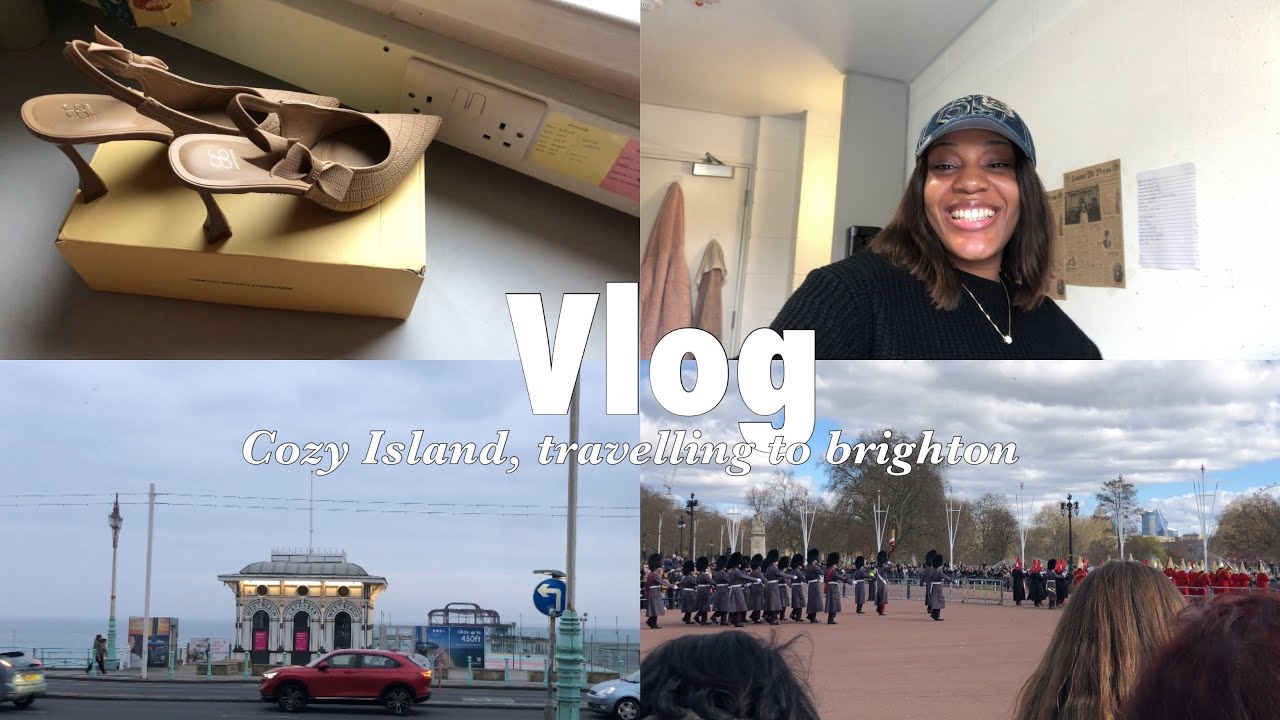 UK Living #13 | Cosy Island heels, bookstore, exploring Brighton, presentation