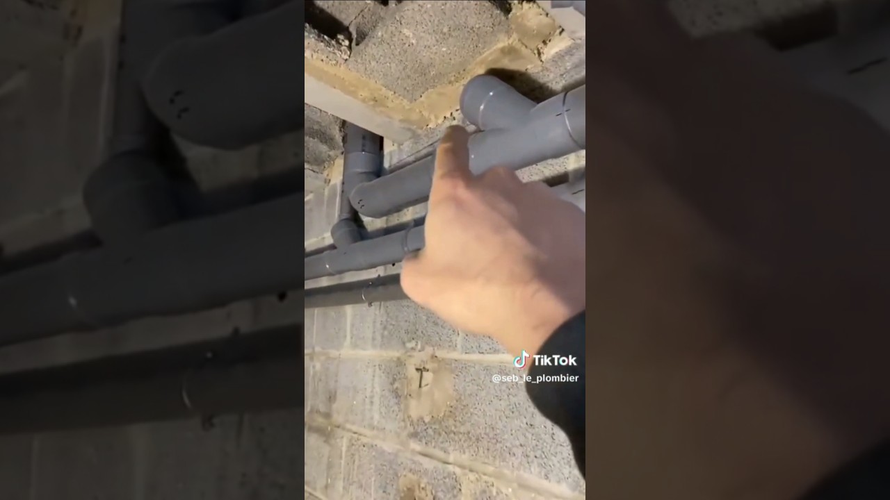 installation PVC Viens je te montre #cuivre #repair #plomberie #diy #pvc #douche #personalgrowth