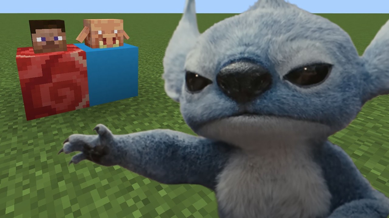 Lilo and Stitch Addon in Minecraft PE Bedrock
