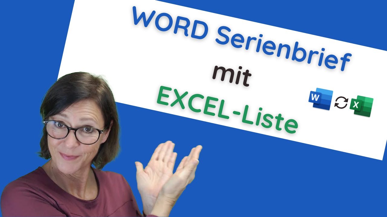 Excel-Liste für Word-Serienbrief vorbereiten