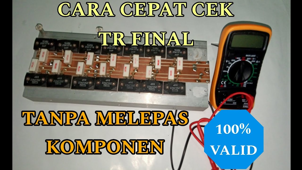 CARA CEPAT CEK TR SHORT ATAU MASIH BAGUS #trending #poweramplifier #audioamplifier