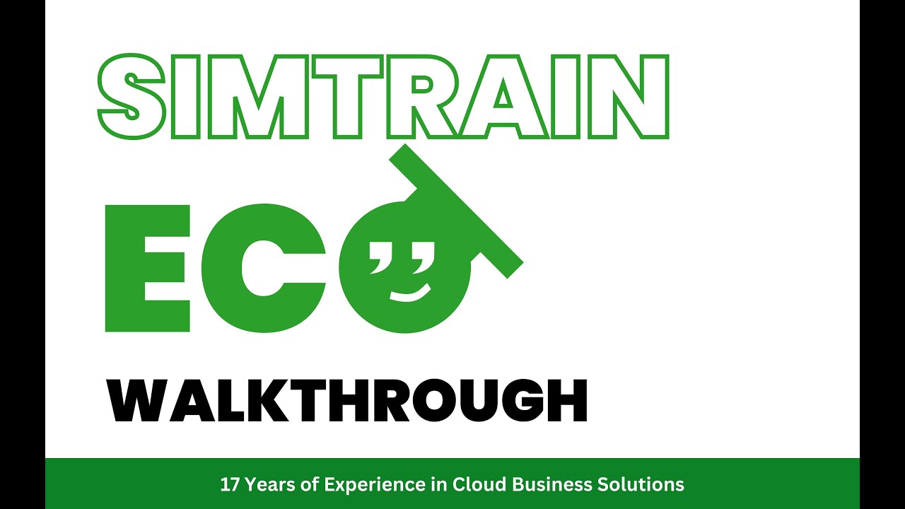 SimTrain Eco Walkthrough