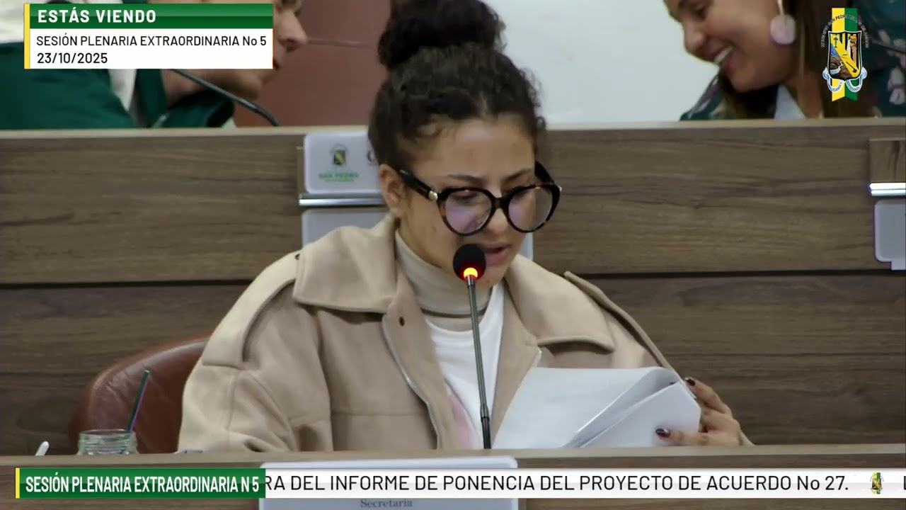 SESIÓN PLENARIA EXTRAORDINARIA Nº 5