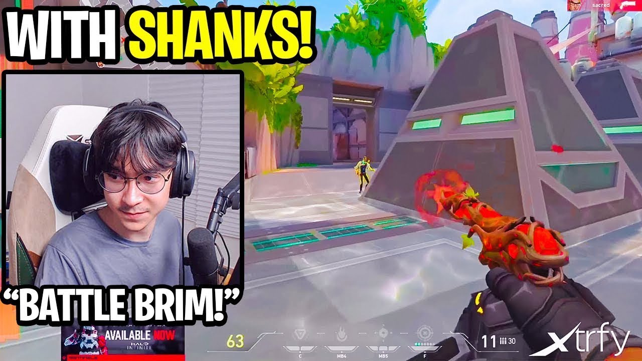 TenZ Plays With New Buffed Brim In Radiant Ranked With Shanks!(VALORANT)