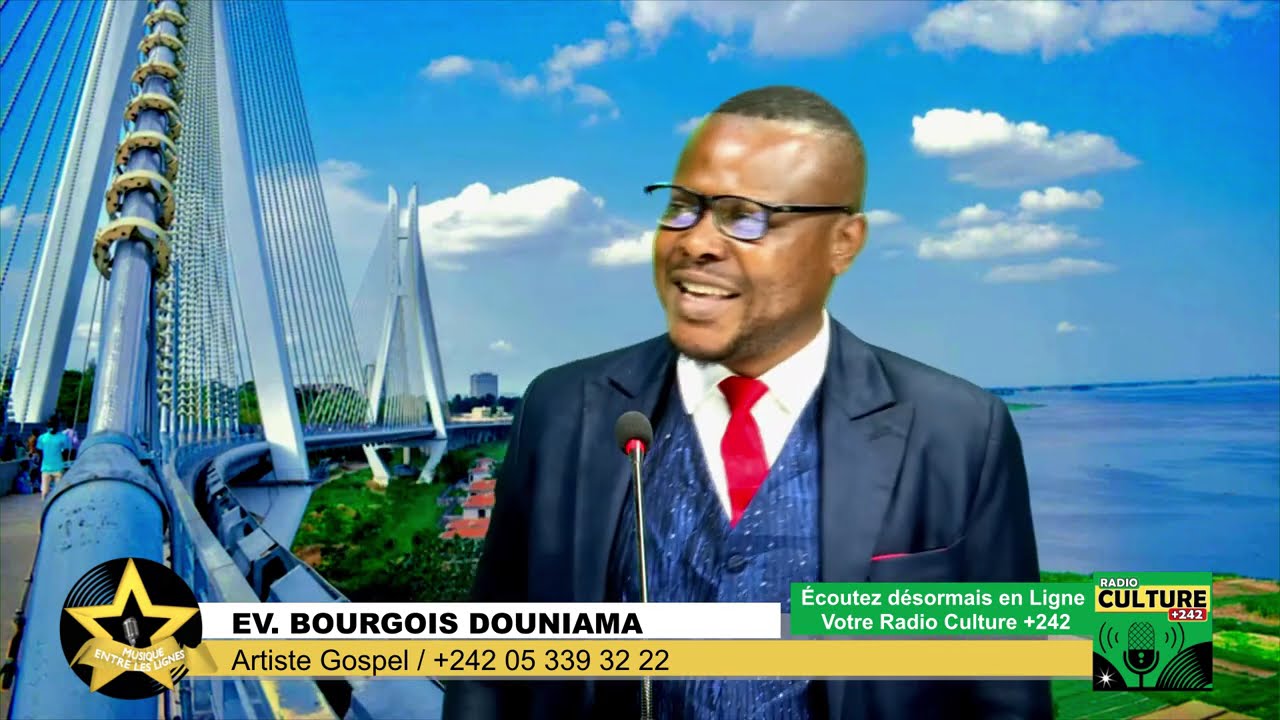 EV. BOURGOIS DOUNIAMA FACE À FRED BOKOKO DANS L'ÉMISSION MUSIQUE ENTRE LES LIGNES. N°255