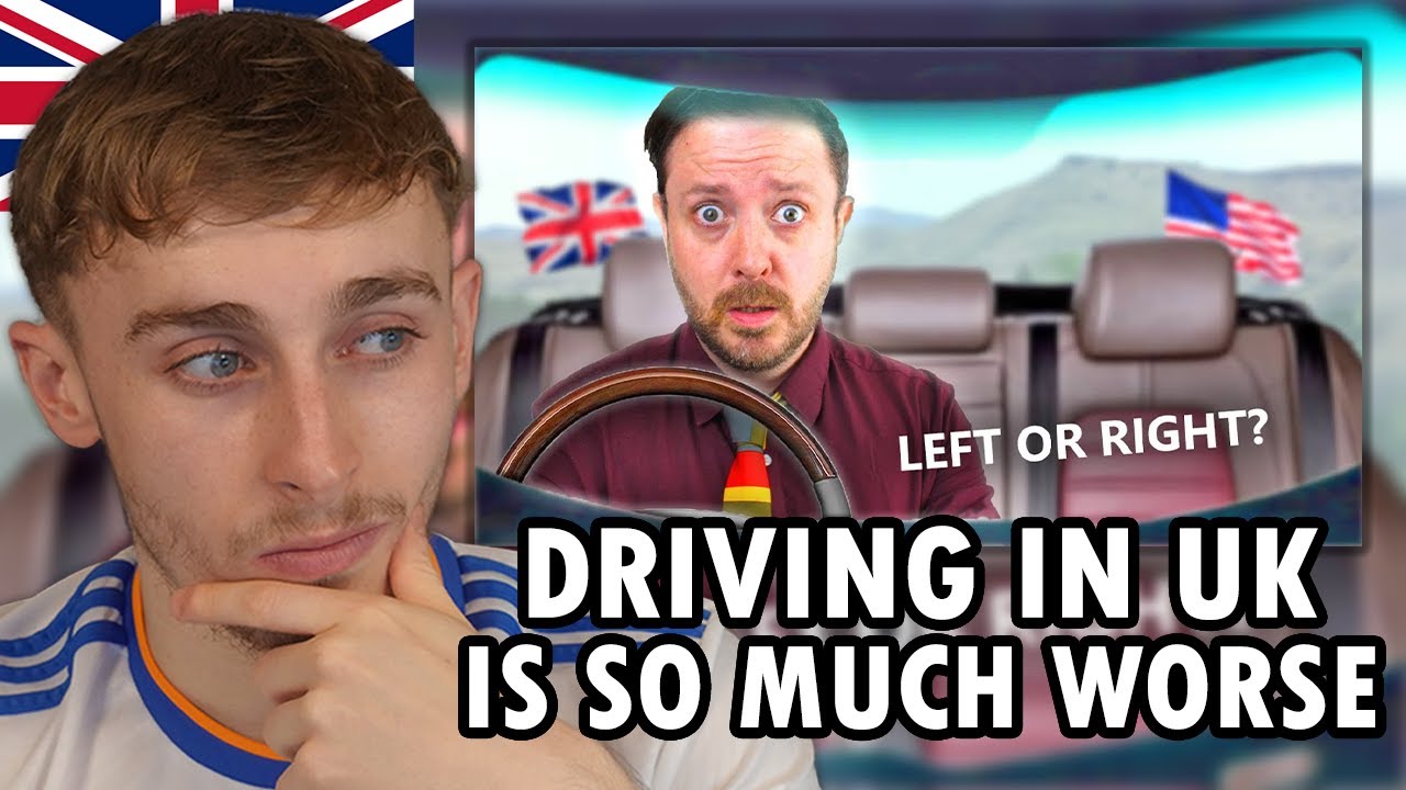 Brit Reacting to 6 Ways British and American Driving is Very Different