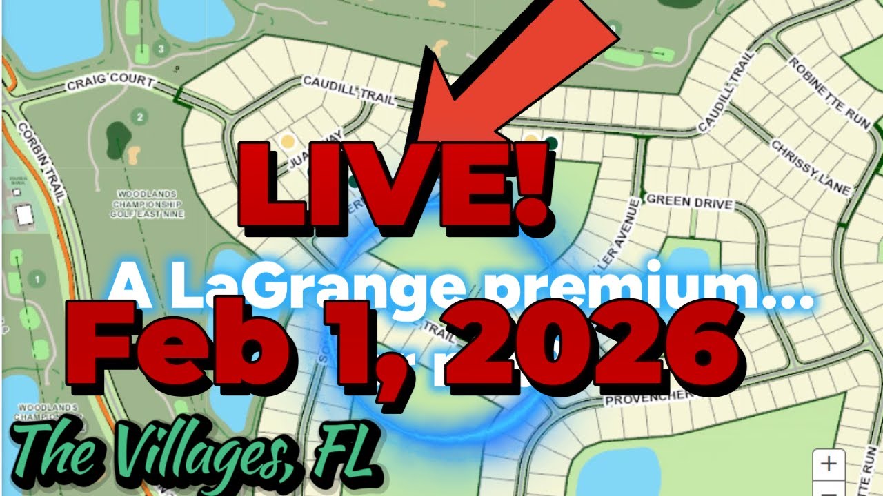 Tour of the new homes in The Villages, FL