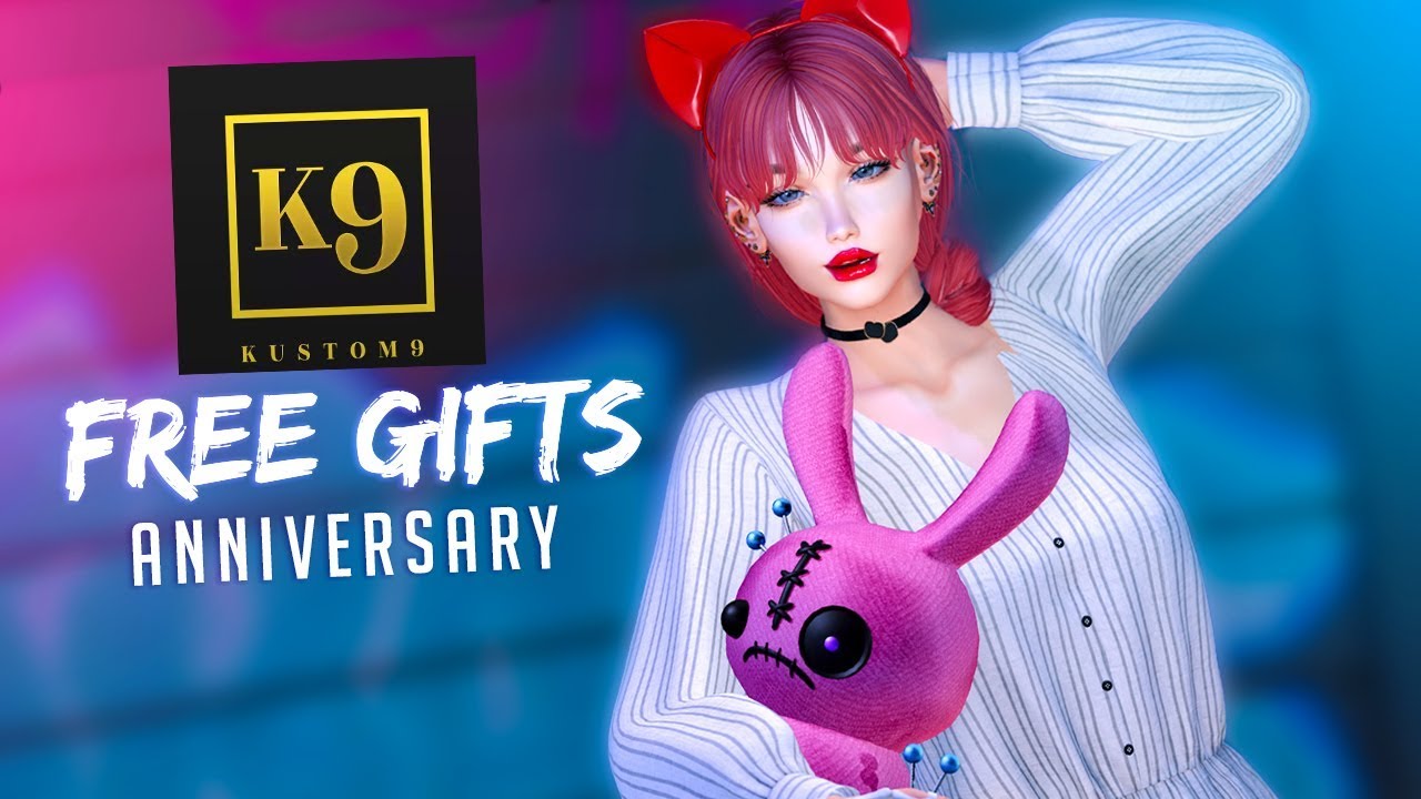 KUSTOM9: Free gifts + Shopping tour Second Life event