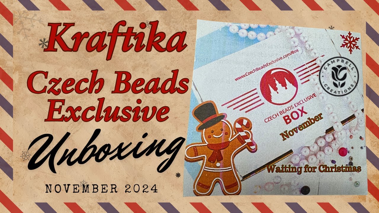 Эксклюзивный чешский бисер от Kraftika — РАСПАКОВКА в ноябре 2024 г.!