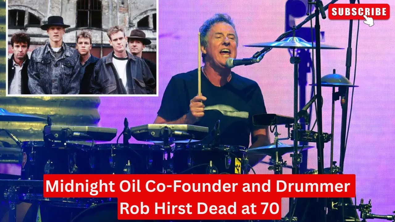 Legendary Midnight Oil drummer Rob Hirst dead at 70