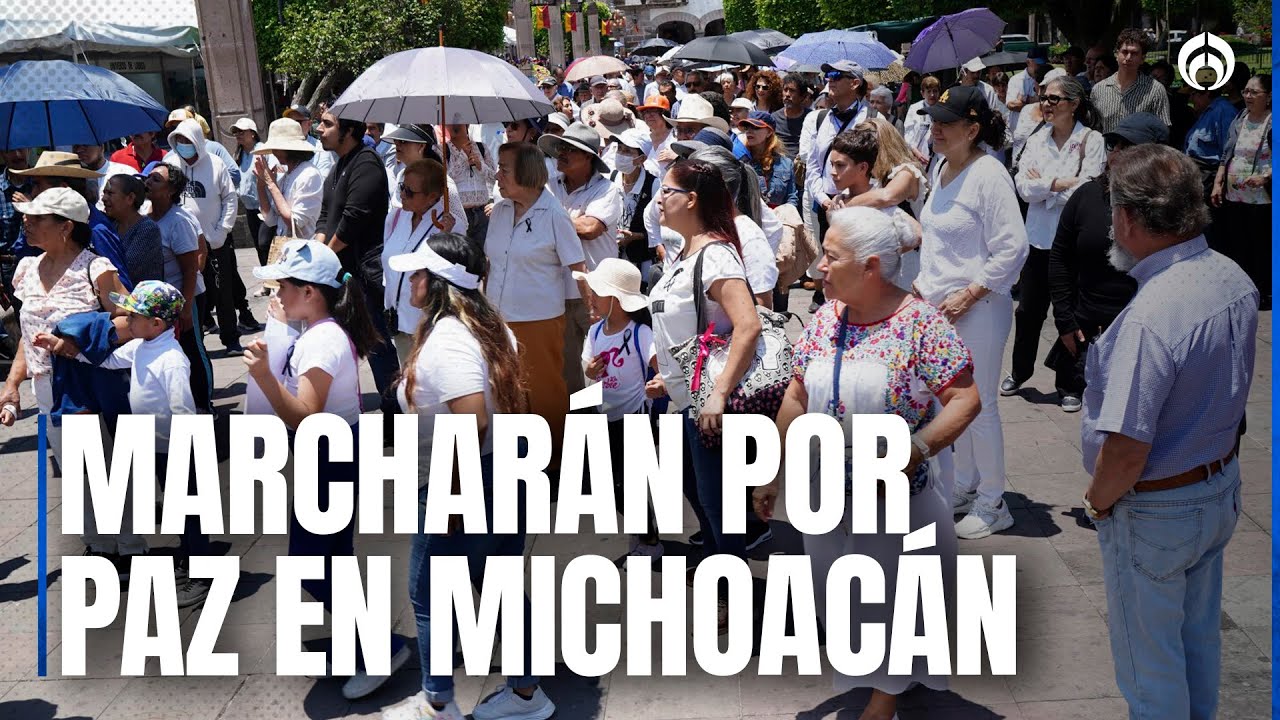 Paro total en Uruapan: comercios, médicos y ciudadanos marchan por la paz