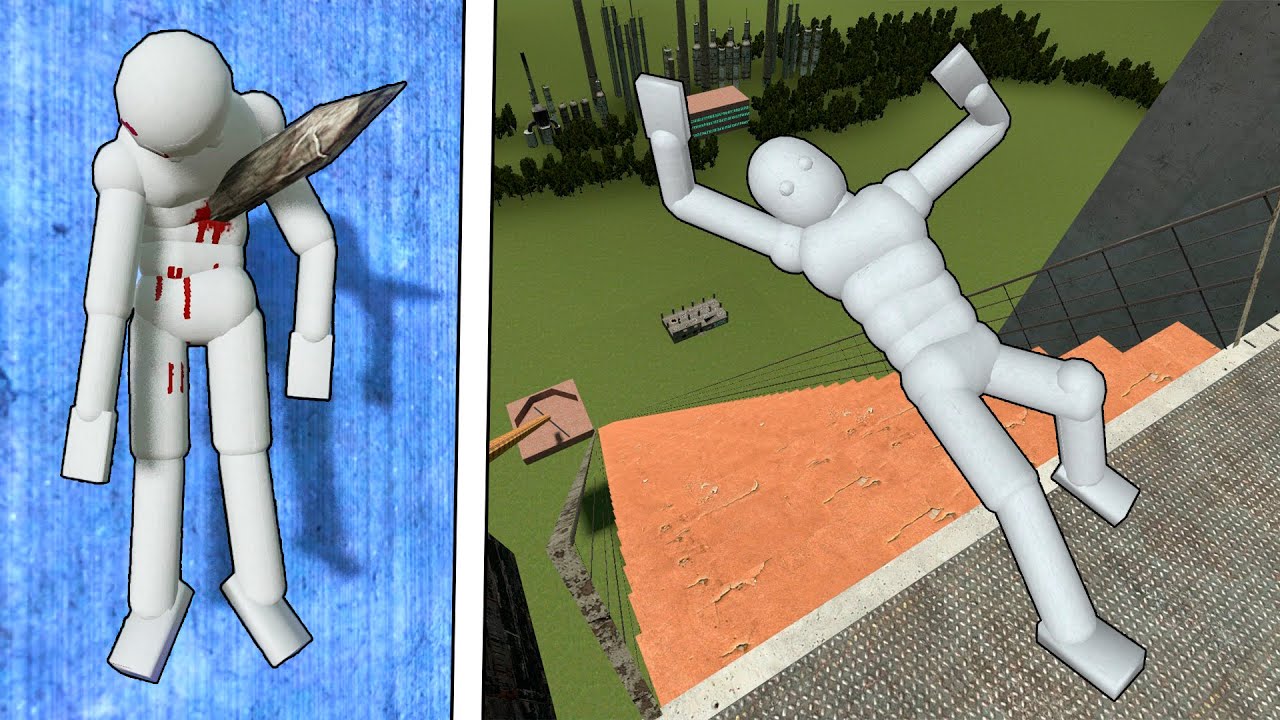 Euphoria Ragdoll Physics: The Best Epic NPC Falls! Compilation 