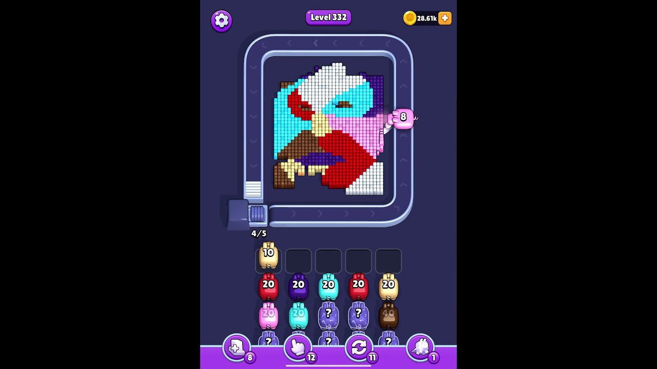 Pixel Flow Level 332