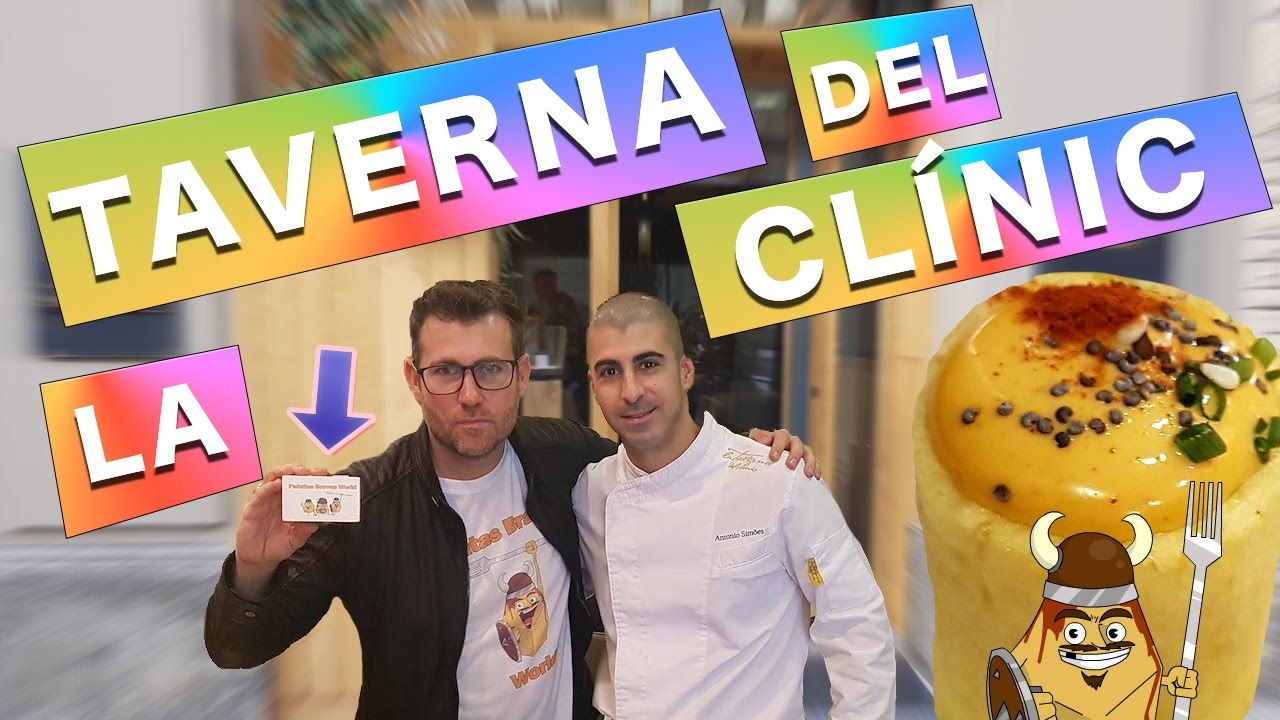 PATATAS BRAVAS EN BARCELONA (La Taverna del Clínic) 
