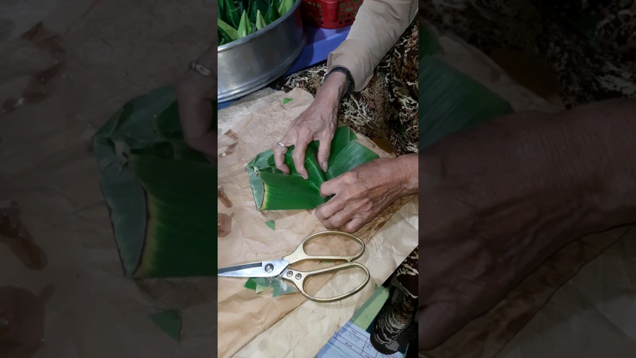 3 Tồ | Cách gói bánh ít truyền thống. 